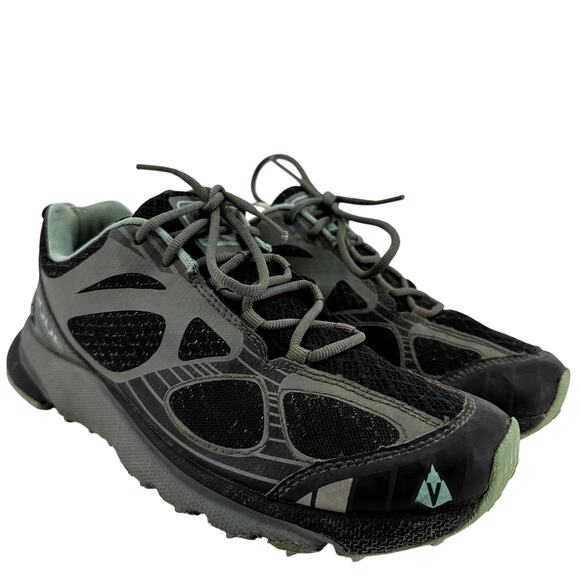 Vasque Constant Velocity Trail Running Shoes Low Lace Anthracite/Pool Blue 10M - Picture 2 of 8